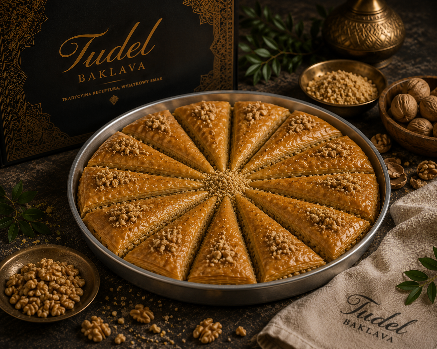 Baklawa Orzechowa — Trójkąt